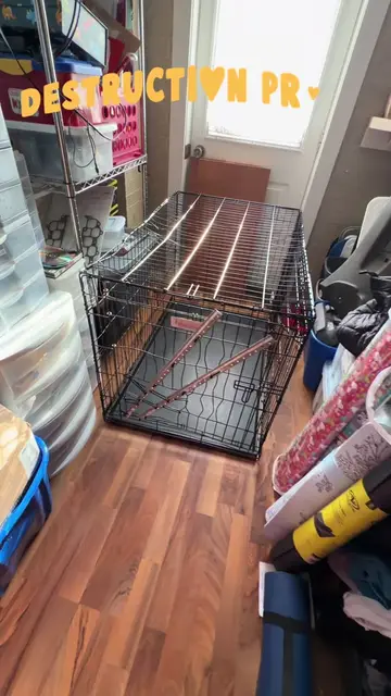 Destruction Proof Dog Crate!?