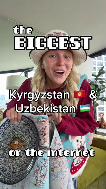 the BIGGEST 🤯 Kyrgyzstan 🇰🇬 and Uzbekistan 🇺🇿 souvenir haul on the internet!!!