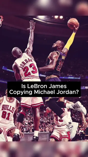 Is LeBron James Copying Michael Jordan