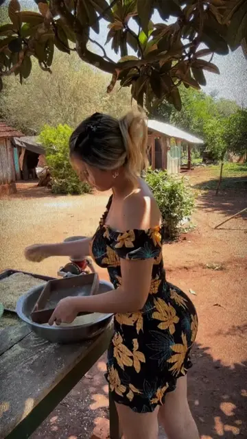 Unique village cooking
