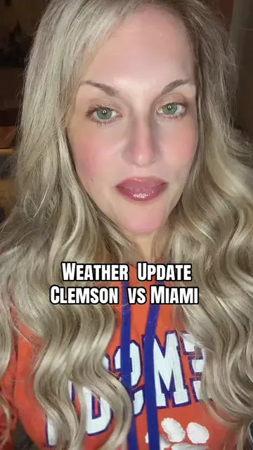 Well, the forecast doesn’t look great for Clemson vs Miami game. We could be looking at a 4th…