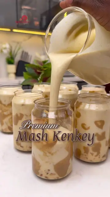 This is PREMIUM MASHED KENKEY — creamy, rich, flavorful and packed with that authentic Ghanaian…