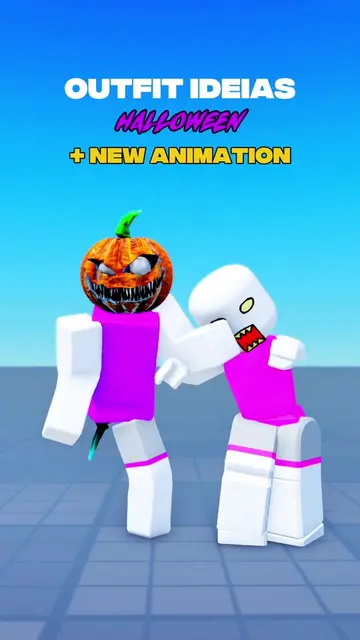 Outfits de halloween com as novas animações de terror algumas animações utilizadas: -Pacote de…