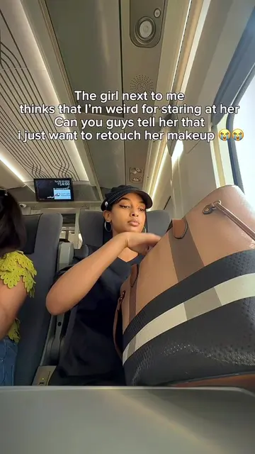 I promise I’m not a creep! I’m a professional makeup artist, and I was literally just admiring…